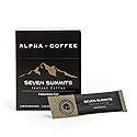 Alpha Coffee - Seven Summits Instant Coffee - 12 On-The-Move Sticks | Premium Honduran Medium Roast | 100% Arabica Coffee