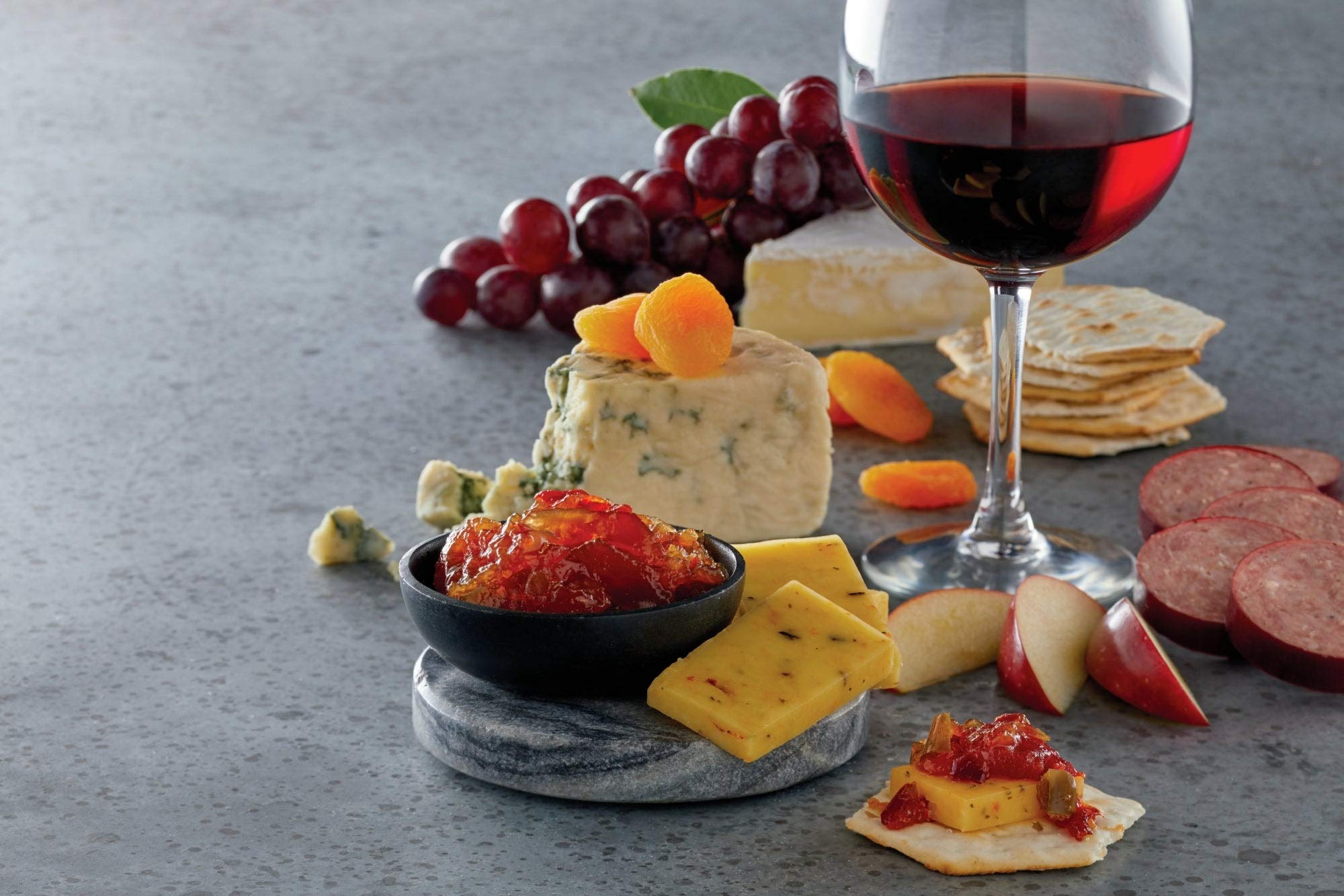 Harry & David Pepper & Onion Relish With Orange (10 Ounces), Turkey Sandwich, Cheese Platter, Appetizer