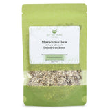 Biokoma Marshmallow Dried Root 50g 1.76oz Cut & Sifted Pure Althaea Officinalis Herb Digestion Respiratory Throat Support Herbal Tea Resealable Pouch