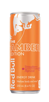 Red Bull Energy Drink, Strawberry Apricot, Amber Edition
