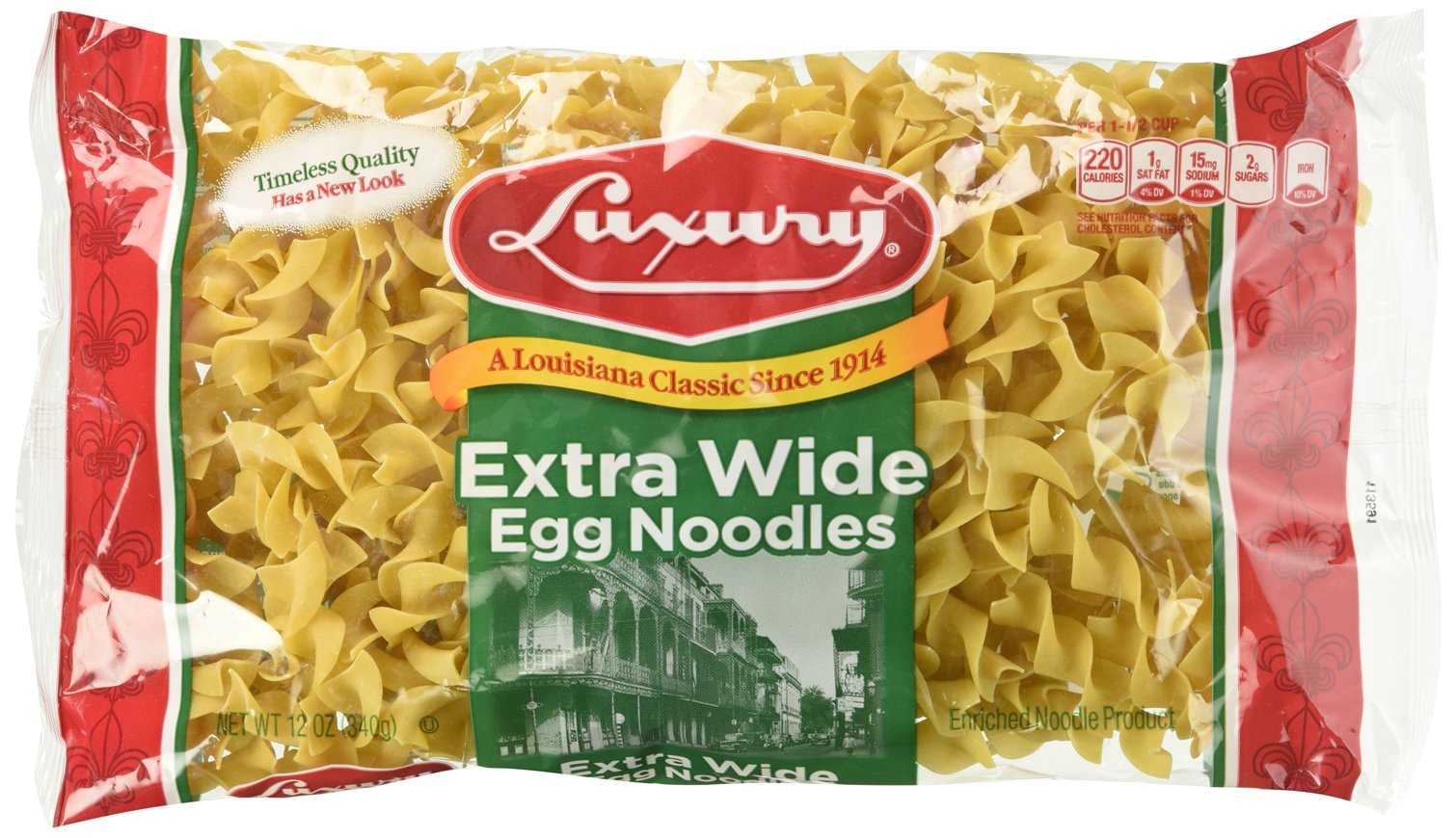 Luxury Extra Wide Egg Noodles, 12 Ounce