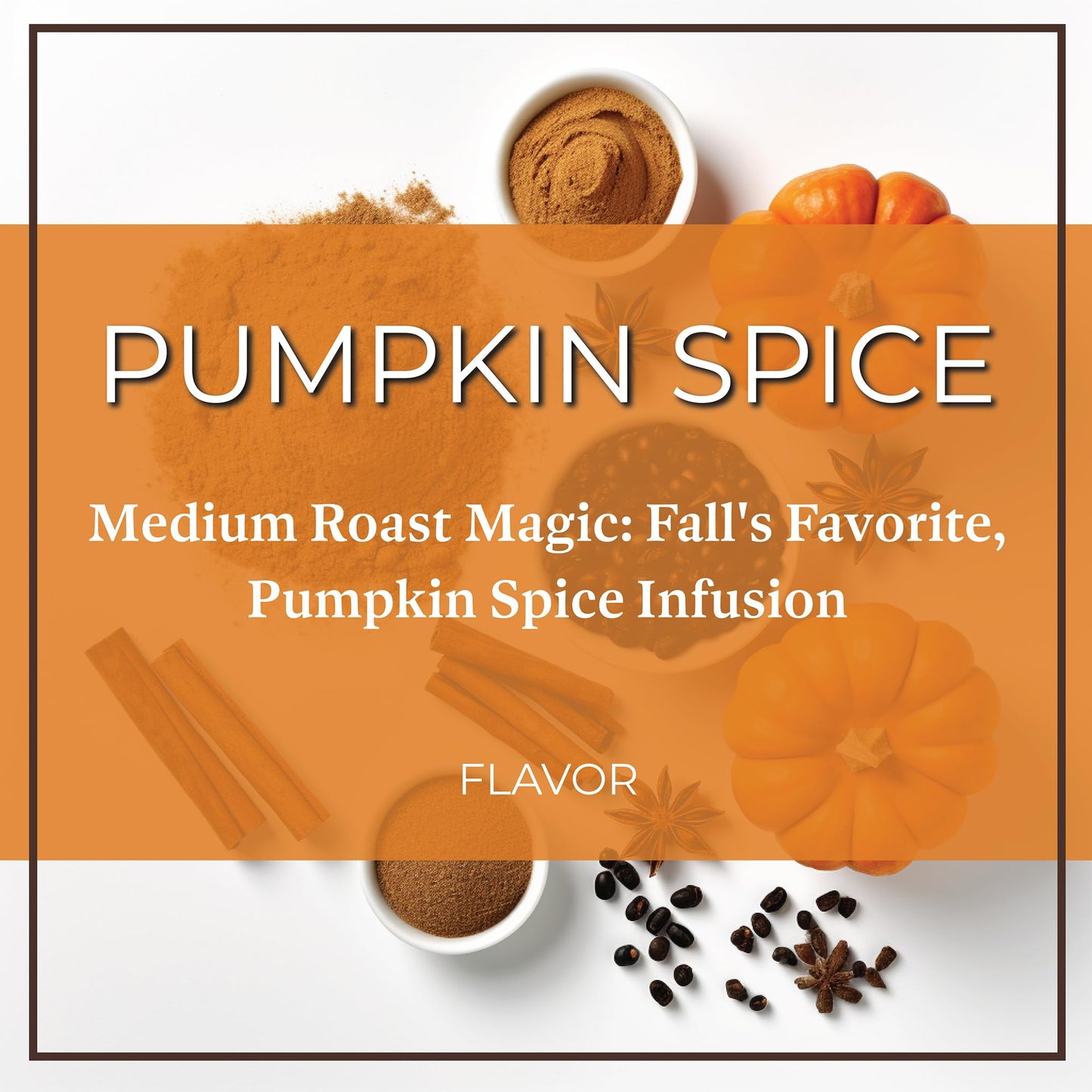 San Diego Coffee Pumpkin Spice, Medium Roast, Ground Coffee, 16-Ounce Bag Café molido tostado