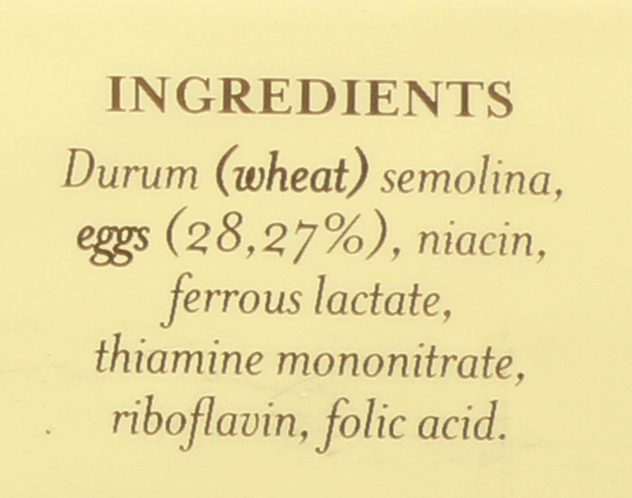 De Cecco Pasta Fettuccine Egg Noodles, 8.8 oz