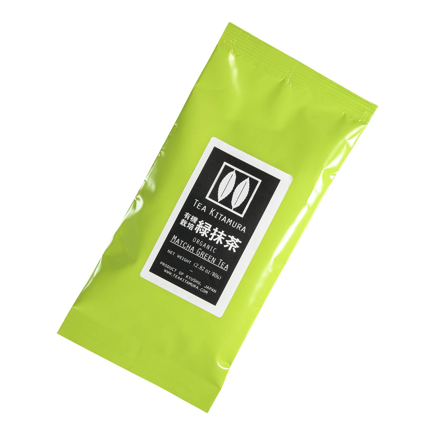 Organic Single-origin Japanese Matcha Green Tea (Ryoku-cha with Matcha) Loose Leaf 2.82 oz (80g) by Tea Kitamura