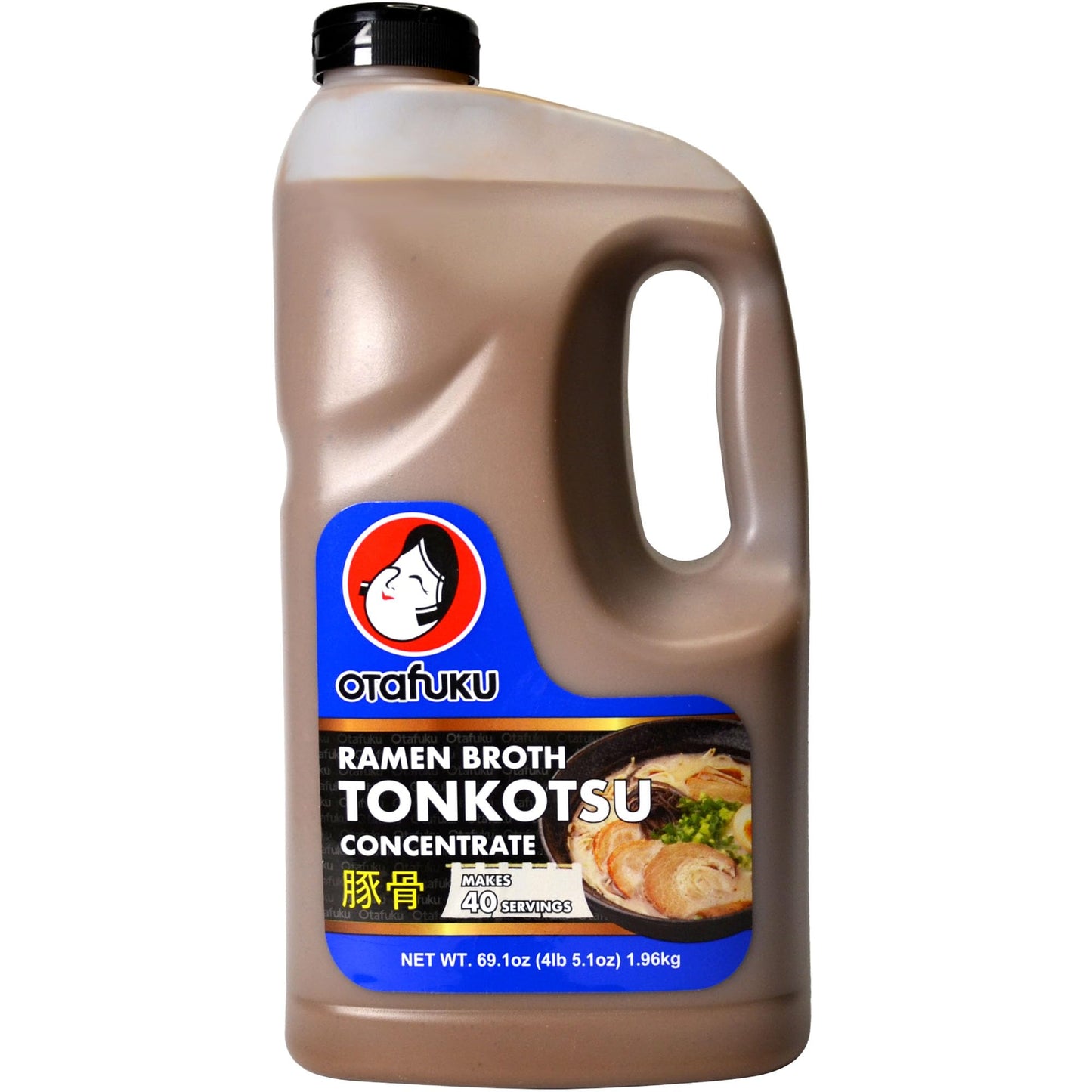 Otafuku Tonkotsu Ramen Broth Concentrate - Authentic Japanese Pork Bone Soup Base for Noodles, and Food Service Use - Restaurant-Quality Umami Taste