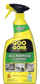 Goo Gone All-Purpose Cleaner - 32 Ounce - Removes Dirt, Grease, Grime, Multi Surface, Multi Purpose, De-Greaser, Cleaning Spray