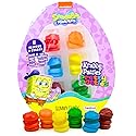 SpongeBob Krabby Patty Gummies, Assorted Rainbow Pretty Patties, Easter Candy Basket Suffer Gift, 1.9 Ounces