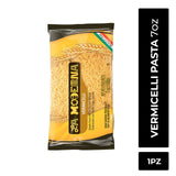 LA MODERNA, Vermicelli Pasta, 7 oz (Pack of 1) | Enriched Durum Wheat Semolina | Kosher, Non-GMO, Iron and Vitamin-Fortified | Thin Vermicelli Noodles