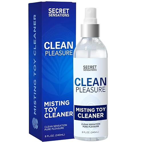 SECRET SENSATIONS Toy Cleaner Spray 240ml - Premium Adult Toy Cleaner for Hygiene - Safe, Gentle, and Effective Toy Cleaner for All Purpose