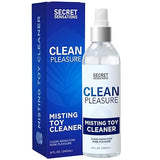 SECRET SENSATIONS Toy Cleaner Spray 240ml - Premium Adult Toy Cleaner for Hygiene - Safe, Gentle, and Effective Toy Cleaner for All Purpose