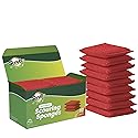 SCRUBIT Multi-Purpose Dish Scrub Sponge, Non Scratch Scouring Pads, Cleaning Sponges for pots, Dishes & Non-Stick Cookware - Pot Scrubber Sponges