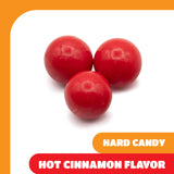 Spicy Cinnamon Jawbreakers - 2 Pound Bulk Pack (160 Count) - Cinnamon Hard Candy - Individually Wrapped Fiery Nostalgic Treat - Old Fashioned Hard