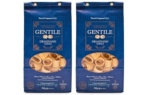 GENTILE PASTA CALAMARETTI DI GRAGNANO IGP (2 Pack - 1.1 lb each)