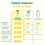 Good Natured Brand | Carpet Freshener & Deodorizer Powder | 16 oz Pet Odor Eliminator for Strong Odor & Pet Urine | Fresh Natural Lemon Scent | Safe