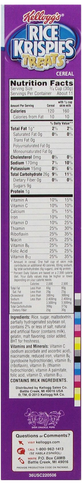 Kellogg's Rice Krispies Treats Cereal, 11.6 Ounce