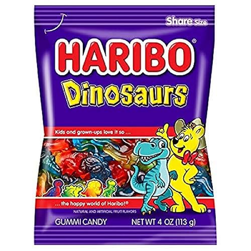 Haribo Gummi Candy, Happy-Cola, 4 oz. Bag (Pack of 12)
