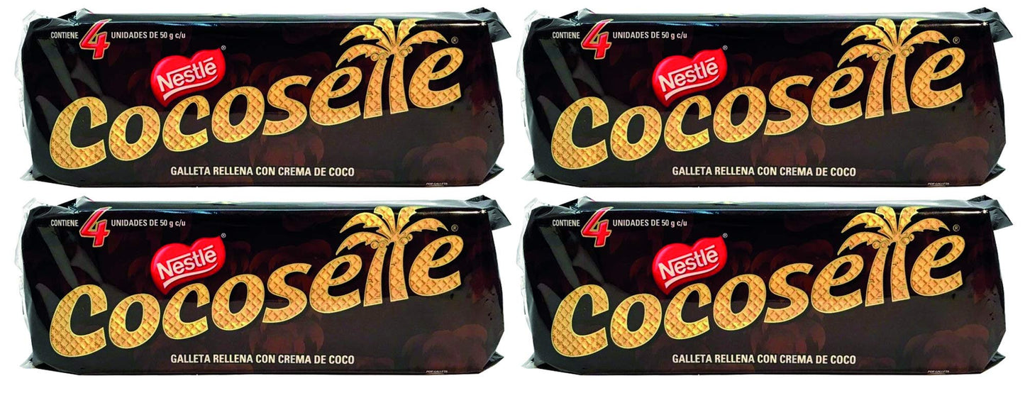 Cocosette cookies pack of 16 (4 packs of 4)