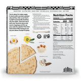 Cappello's Almond Flour Thin Crust Naked Pizza, Gluten Free, Frozen Pizza 6oz