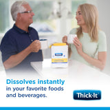 Thick-It Original Food & Beverage Thickener, Flavorless Powder for Dysphagia (IDDSI), Digestible Swallowing Aid, Easy-to-Mix & Instant Dissolve, Used