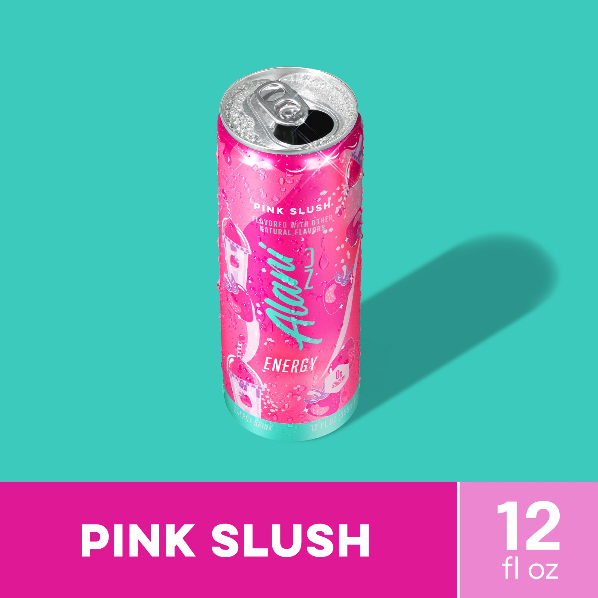 Alani Nu Pink Slush Sugar Free Energy Drink (Pack of 12)