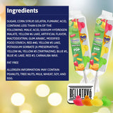 Flavored Marshmallows Easter Lollipop Bundle Includes 2-1.38 Oz Peeps Marshmallow Candy Chick Pop in Mike and Ike Candy Flavors. Fun & Colorful Easter