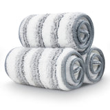 BOSHENG Flat Mop Pads, Mop Replacement Pads, Stronger Absorbent Microfiber Mop Pads, Machine Washable Pads, Refill 3 Packs