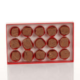 Lezzet, Handmade Chocolate Covered Turkish Delight, Premium Lokum, 15 Pieces, 16.05 oz (455 gr)