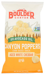 BOULDER CANYON Aged White Cheddar Canyon Poppers, 5.25 OZ