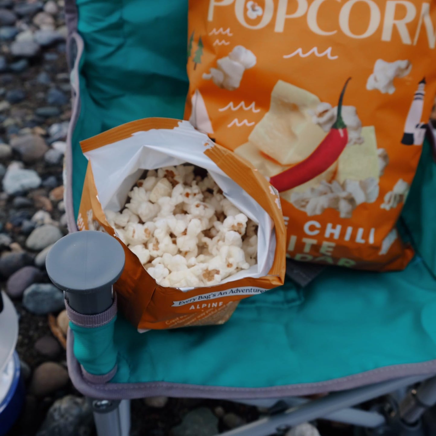 Pacific Popcorn - Alpine Chili White Cheddar 4.5oz (Pack of 6)