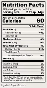 Anthony's Organic Coconut Flour, 4 lb, Batch Tested Gluten Free, Non GMO, Vegan, Keto Friendly