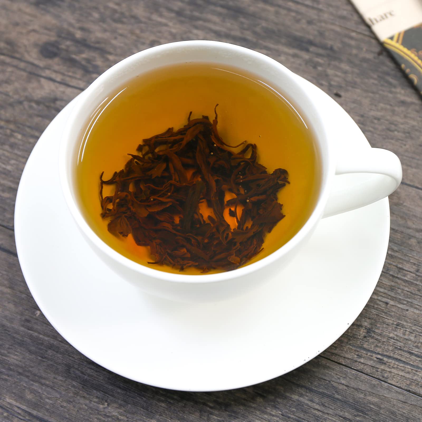 FullChea - Golden Monkey Tea - Chinese Black Tea Loose Leaf with Gold Tips - Health Tea (8.8oz / 250g)