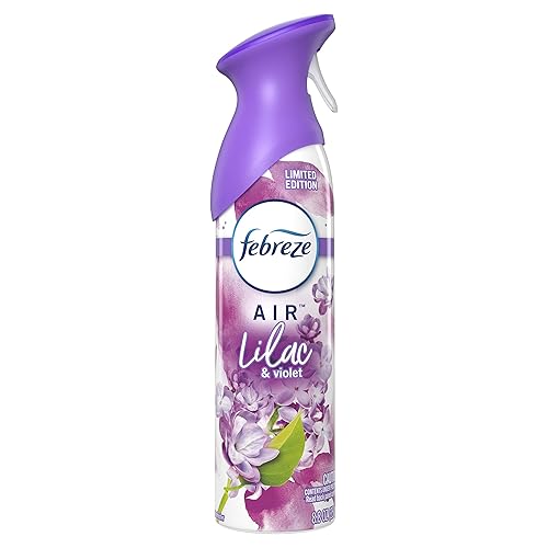 Febreze Odor-Eliminating Air Freshener, Lilac & Violet, 8.8 fl oz