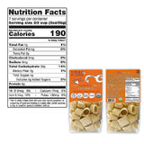6 PACKS ORGANIC ITALIAN SEMI WHOLE DURUM WHEAT CALAMARATA PASTA - Sicilian Ancient Grain Timilia Vegan Pasta Crafted in Italy. LOW-GLUTEN INDEX. Has