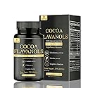 High Flavanol Cocoa Powder, 1200mg Flavanols per Serving, Natural Unsweetened Dutch Cocoa for Baking, Cooking & Beverages, Rich Dark Chocolate Flavor (01)