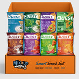 Protein Chips Variety Pack - 8-Flavors + 4 MIMM MInts | High Protein 18-20g Per Bag | Keto Snacks, Baked, Crunchy, Gluten Free, and Low Calorie Snacks