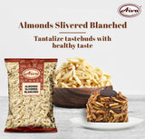 Aiva Blanched Slivered Almonds (5 LB Bulk Bag) - Premium Ready-to-Use Almonds for Baking, Cooking, and Snacking