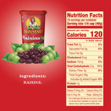 Sun-Maid California Raisins | 23 Ounce | Whole Natural Dried Fruit | No Artificial Flavors | Non-GMO | Vegan And Vegetarian Friendly