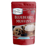 Mom's Place Gluten-Free Blueberry Muffin Mix, Easy to Make, Nut Free, Soy Free & Dairy Free, 12 Servings, 14.5 oz