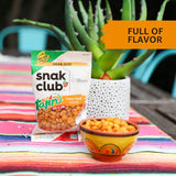 Snak Club Toasted Corn, Tajin Clásico Chili & Lime Flavor, Crunchy, Flavorful Low-Cholesterol Individual Snacks, 2.5oz (Pack of 12)