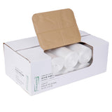 TYPLASTICS 33 Gallon Clear Trash Can Liners - 33" x 40" - High Density Garbage Bags - Case of 500 - Multipurpose for Office, Outdoor, Recycling