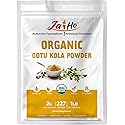 Jai Ho Certified USDA Organic Gotu Kola Powder - 1 LB - Gluten-Free, Vegan, Non-GMO - Resealable Zip Lock Pouch