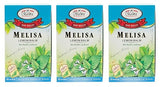 Malwa Herbata Ziolowa - Melisa (Melissa Tea), Poland, Pack of 3, 40 g/1.41 oz
