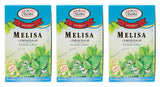 Malwa Herbata Ziolowa - Melisa (Melissa Tea), Poland, Pack of 3, 40 g/1.41 oz