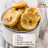 Otto Dried Fruits - Non-GMO Snack, Naturally Vegan Snack with No Added Sugar, Flavors or Preservatives (Pack of 1, Dried Turkish Figs)