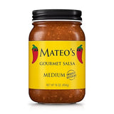 Mateo's Gourmet Salsa Medium, 16 oz