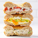 ROYO Classic Bagels, 70-80 Calories, 5-6G Net Carbs,10G Protein (Cinnamon Raisin)