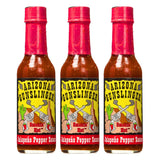 RetailSource Arizona Gunslinger Smokin' Red Jalapeño Pepper Sauce, 5 oz., 3 Bottles