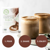 AIYA Sweetened Roasted Matcha To Go, 8 CT