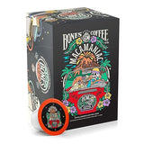 Bones Coffee Company Flavored Coffee Bones Cups Macamaniac Flavored Pods | 12ct Single-Serve Coffee Pods Compatible with Keurig 1.0 & 2.0 Keurig
