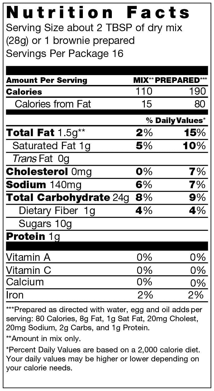 Pamela's Gluten Free Chocolate Brownie Mix, 16 oz (454 g)